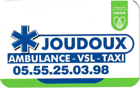 Joudoux Ambulances - Taxi